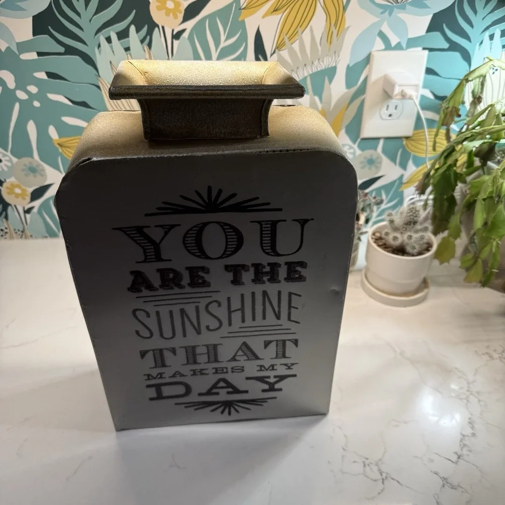 You Are The Sunshine That Makes‎ My Day Large Tin Decor Home Goods